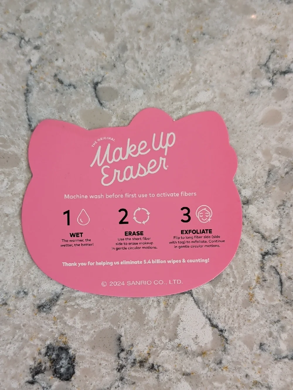MakeUp Eraser Hello Kitty & Friends Pink 7-Day Set